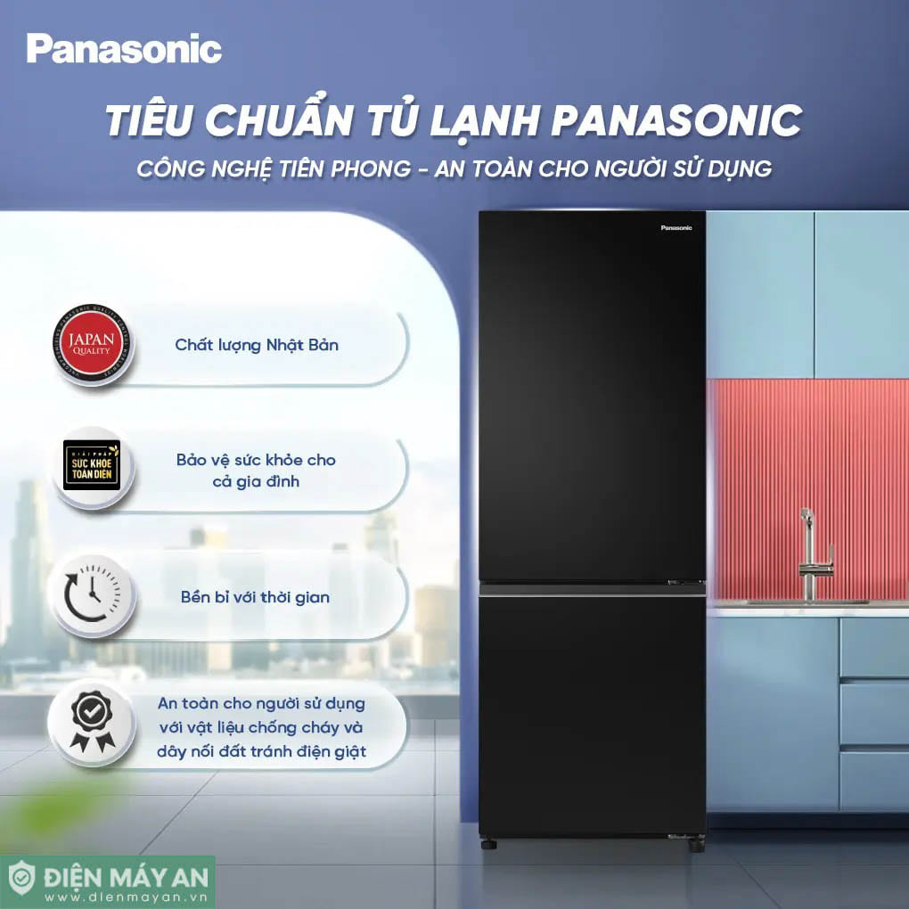 Tủ Lạnh Panasonic Inverter 300 Lít NR-BV331BPKV